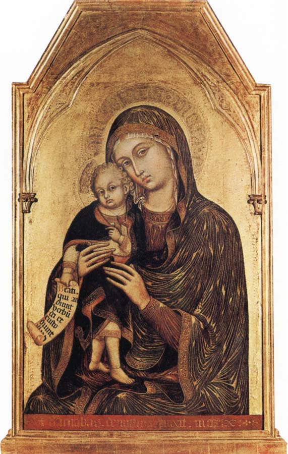 Barnaba Da Modena Madonna and Child